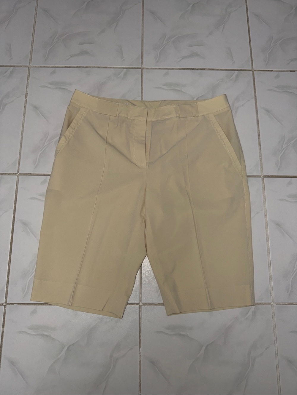 Cutter & Buck Women's Dark Ivory Tailored Bermuda Shorts